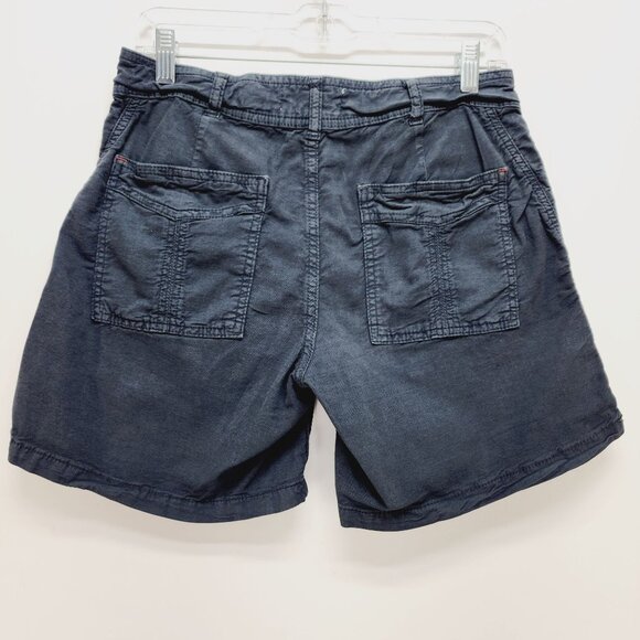 Anthropologie The Wanderer cargo Shorts Womens mid rise Size 27   Grey - Picture 7 of 10